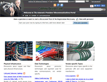 Tablet Screenshot of forums.cabling-design.com